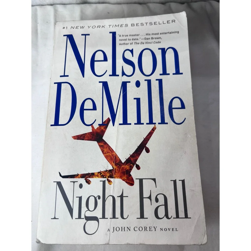 Night Fall Nelson DeMille John Corey Novel Paperback 2015 Reissue Thriller Fict.